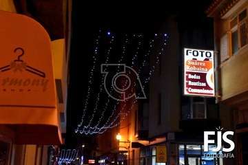 Telde se pone en modo navideño con el encendido de sus luces/Francisco Javier Santana.